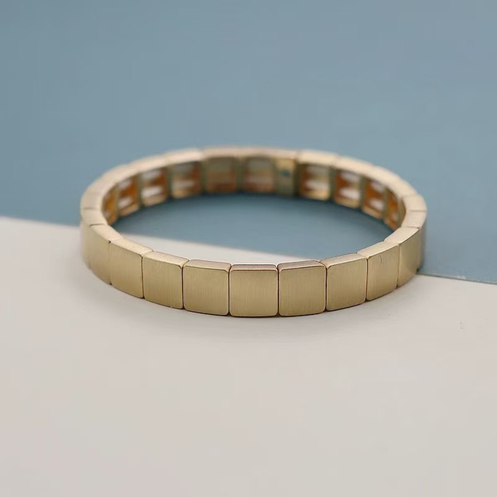 Roxanne Assoulin -  Bit X Bit Gold Stretch Bracelet